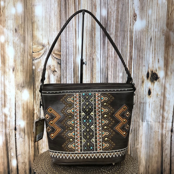 Montana West Handbags - Montana West Aztec Collection Hobo
